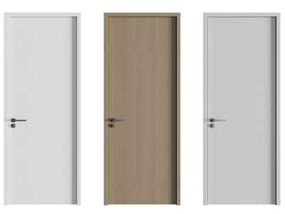 现代实木平开门