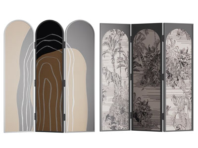 现代屏风