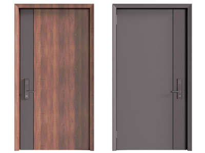 现代入户平开门 防盗门