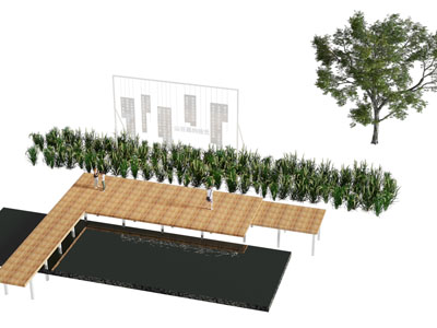 现代廊桥 木桥3d模型 现代廊桥 木桥