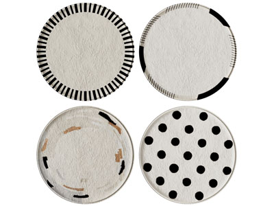 现代圆形地毯3d模型 现代圆形地毯