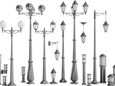 欧式路灯 落地灯 草坪灯 地灯
