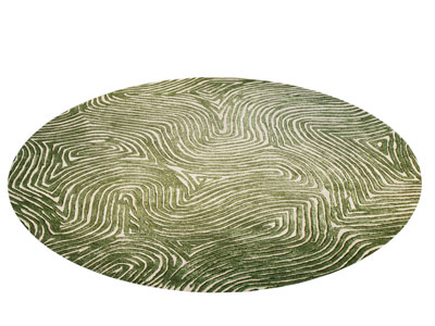 现代圆形地毯3d模型 现代圆形地毯