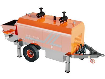 现代拖泵机车 泵车 工业设备3d模型 现代拖泵机车 泵车 工业设备