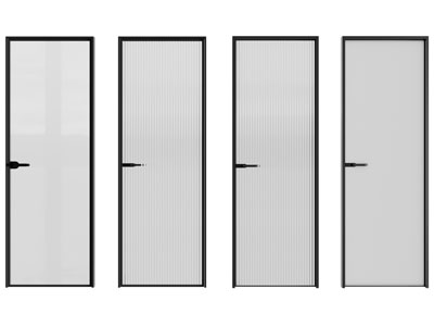 现代长虹玻璃平开门