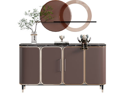 现代玄关柜 边柜