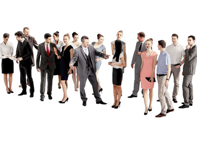 现代人群 男人 女人 多人 人物