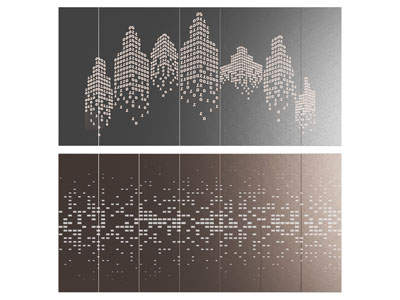现代穿孔板 铝扣板 透光板 护墙板