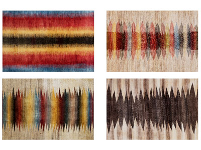 现代长方形地毯3d模型 现代长方形地毯