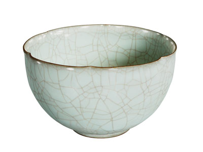 现代裂纹陶瓷茶杯 杯子