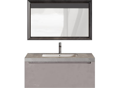 现代洗手台 镜子