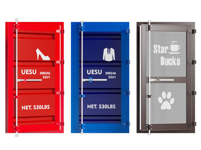 工业风loft平开门