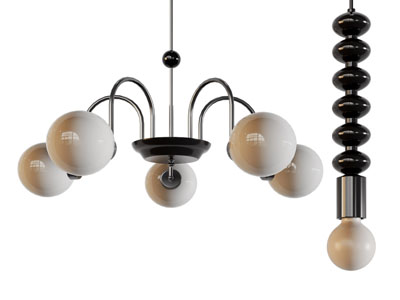 现代球灯罩吊灯