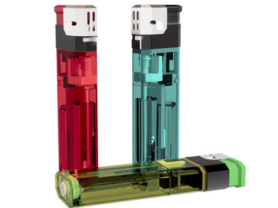 现代打火机 生活用品