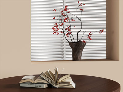 现代书本 花瓶花卉摆件组合