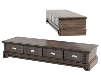 新中式实木电视柜