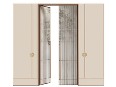 新中式双开门 大门