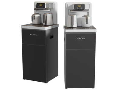 现代茶吧台 厨房电器