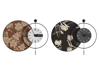 现代钟表 墙饰挂件3d模型 现代钟表 墙饰挂件