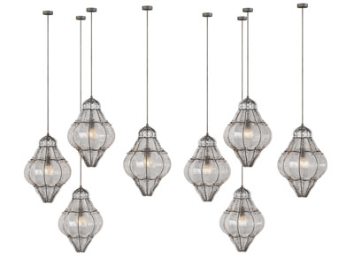 中东民族风玻璃吊灯