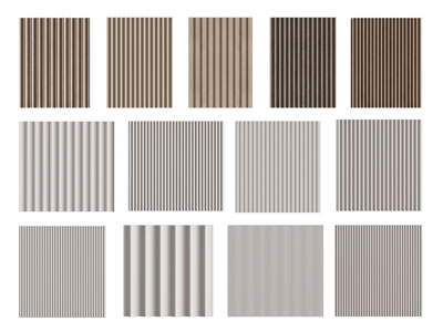 现代实木栅格吸音板 护墙板