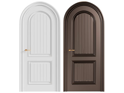 法式拱形平开门