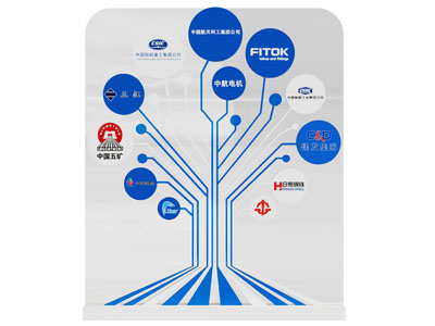 现代展墙 展览板