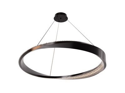 现代金属圆形吊灯
