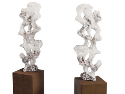 新中式假山雕塑雕刻摆件组合