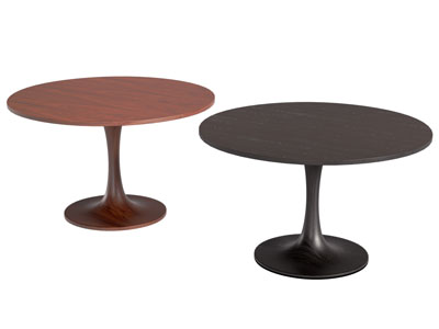 现代圆形茶几3d模型 现代圆形茶几