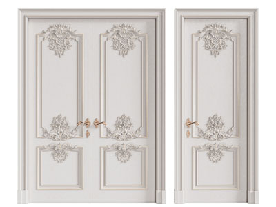 欧式双开门 单扇平开门