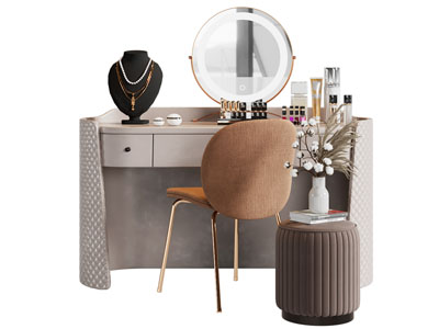 现代轻奢化妆 梳妆台