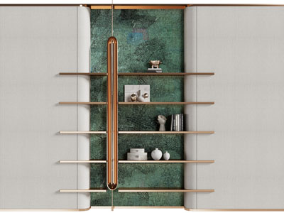 新中式嵌入式装饰柜