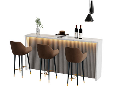 现代轻奢吧台吧椅