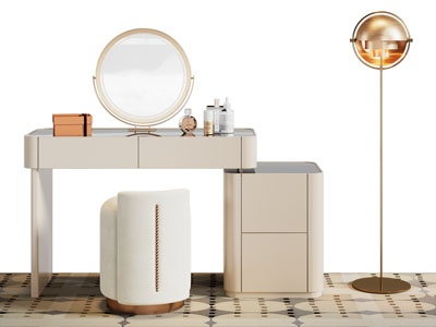 现代轻奢化妆 梳妆台