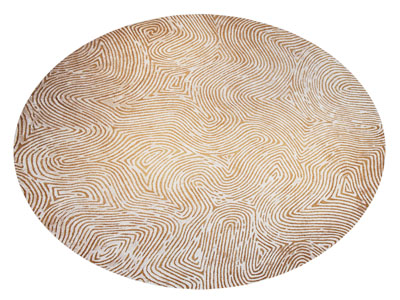 现代圆形地毯3d模型 现代圆形地毯