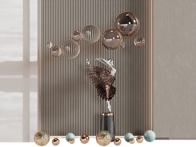 现代跳芭蕾舞的女孩雕塑雕刻摆件3d模型 现代跳芭蕾舞的女孩雕塑雕刻摆件