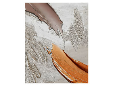 侘寂风装饰挂画 肌理画3d模型 侘寂风装饰挂画 肌理画