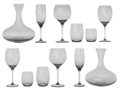 现代醒酒器皿 高脚杯 酒瓶酒杯3d模型 现代醒酒器皿 高脚杯 酒瓶酒杯