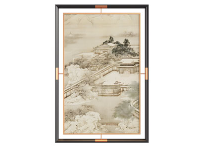 新中式装饰挂画3d模型 新中式装饰挂画