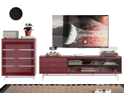 现代电视柜 边柜