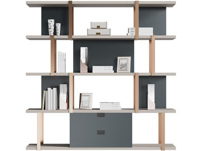 新中式开放式装饰架 博古架