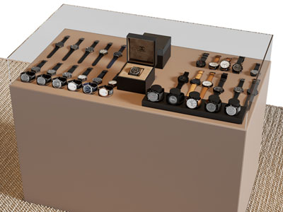 现代手表展柜 摆台