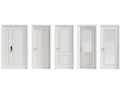 简欧入户平开门