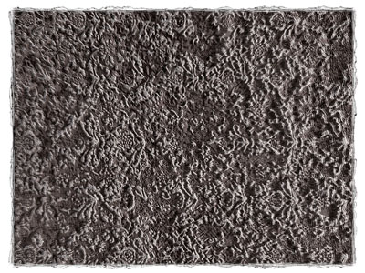 现代长方形立体图案的地毯3d模型 现代长方形立体图案的地毯