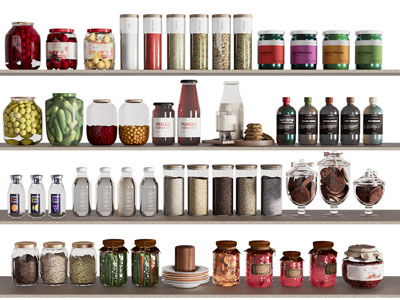 现代调料瓶 碗碟厨具