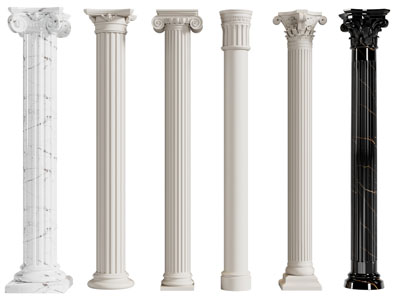 欧式雕花罗马柱子