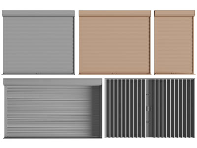 现代卷闸门 防盗门 大门 推拉门