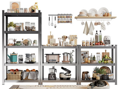 现代厨房用品 厨具置物收纳架