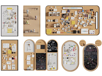 现代洞洞眼墙饰挂件